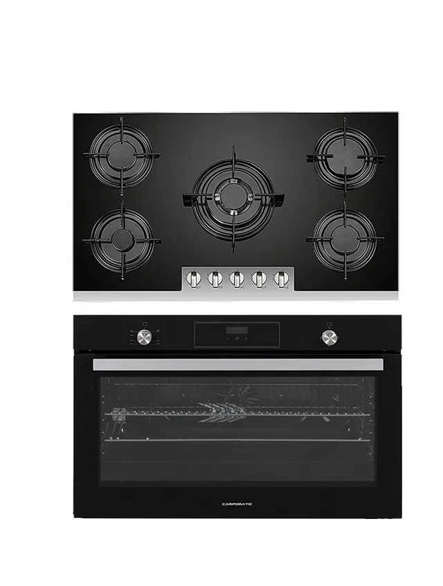 campomatic-ovens-bundle-four-gaz-90cm-verre-noir image 1