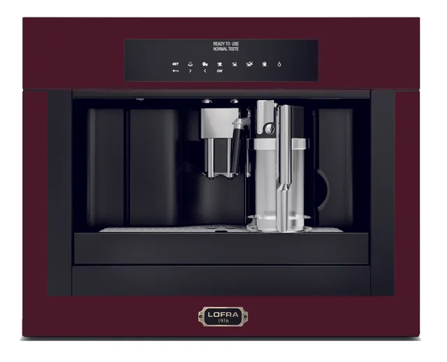 lofra-ybrr66t-machine-caf-encastrable-burgundy-bronze image 1