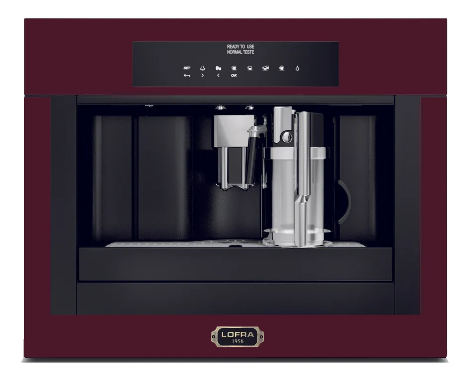 lofra-ybrr66t-machine-caf-encastrable-burgundy-bronze image 1