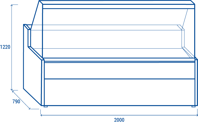 cool-head-display-wte-200-vitrine-comptoir-verre-droit image 7