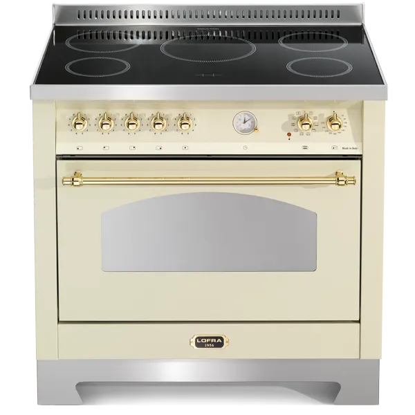 lofra-dolcevita-rbig96mft-5i-cuisini-re-induction-ivoire-90-cm image 1