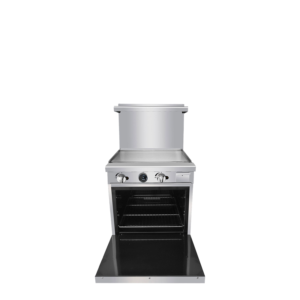 cookrite-agr-24g-piano-gaz-plancha-60-cm-four-inox image 2