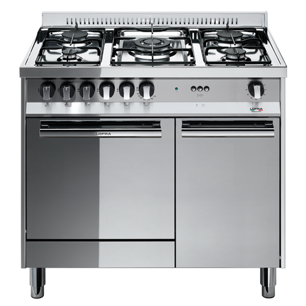 lofra-maxima-m95g-c-cuisini-re-gaz-90-cm-inox-4-feux image 1