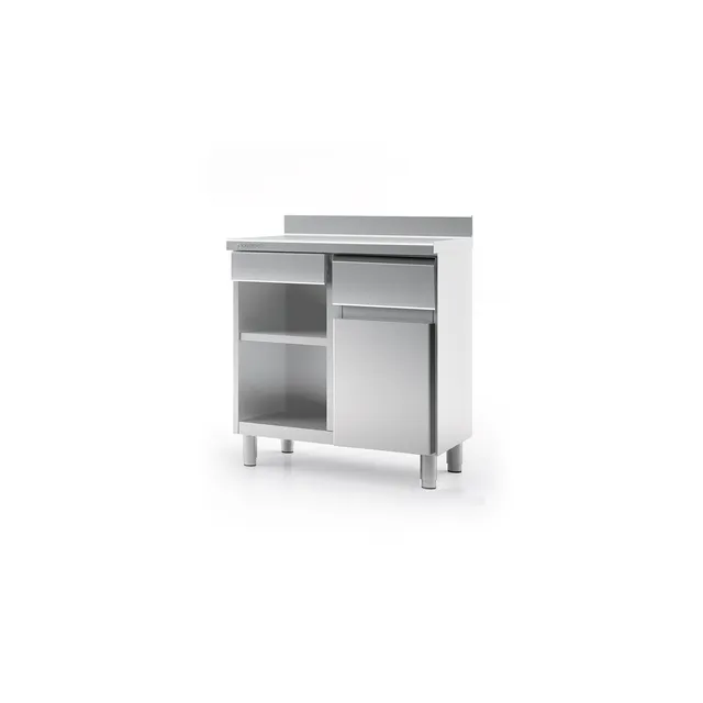 horekus-barra-caf100-table-auxiliaire-desserte-inox image 1