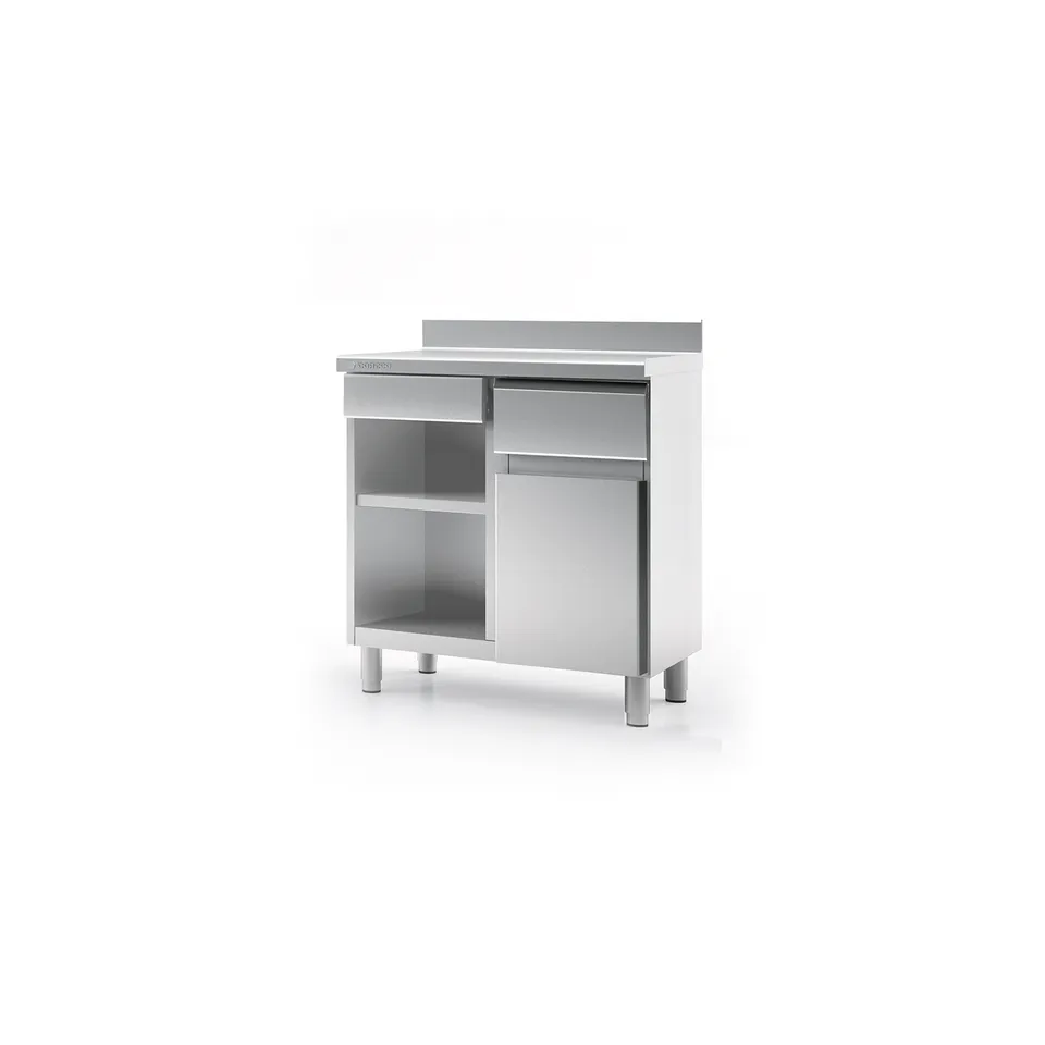 horekus-barra-caf100-table-auxiliaire-desserte-inox image 1