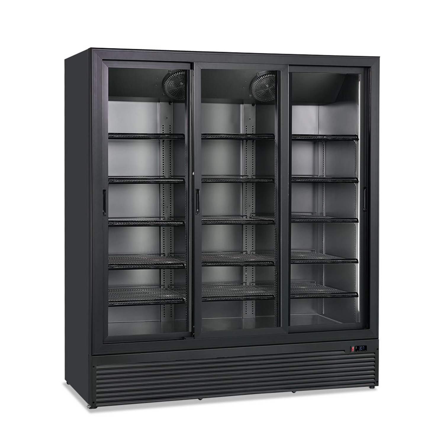 horekus-kcl1700-b-armoire-boissons-double-noire image 1