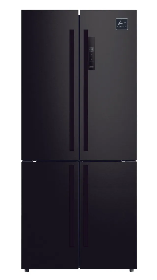 lofra-refrigerators-gf0ds819-0-r-frig-rateur-4-portes-dark-inox-no-frost image 1