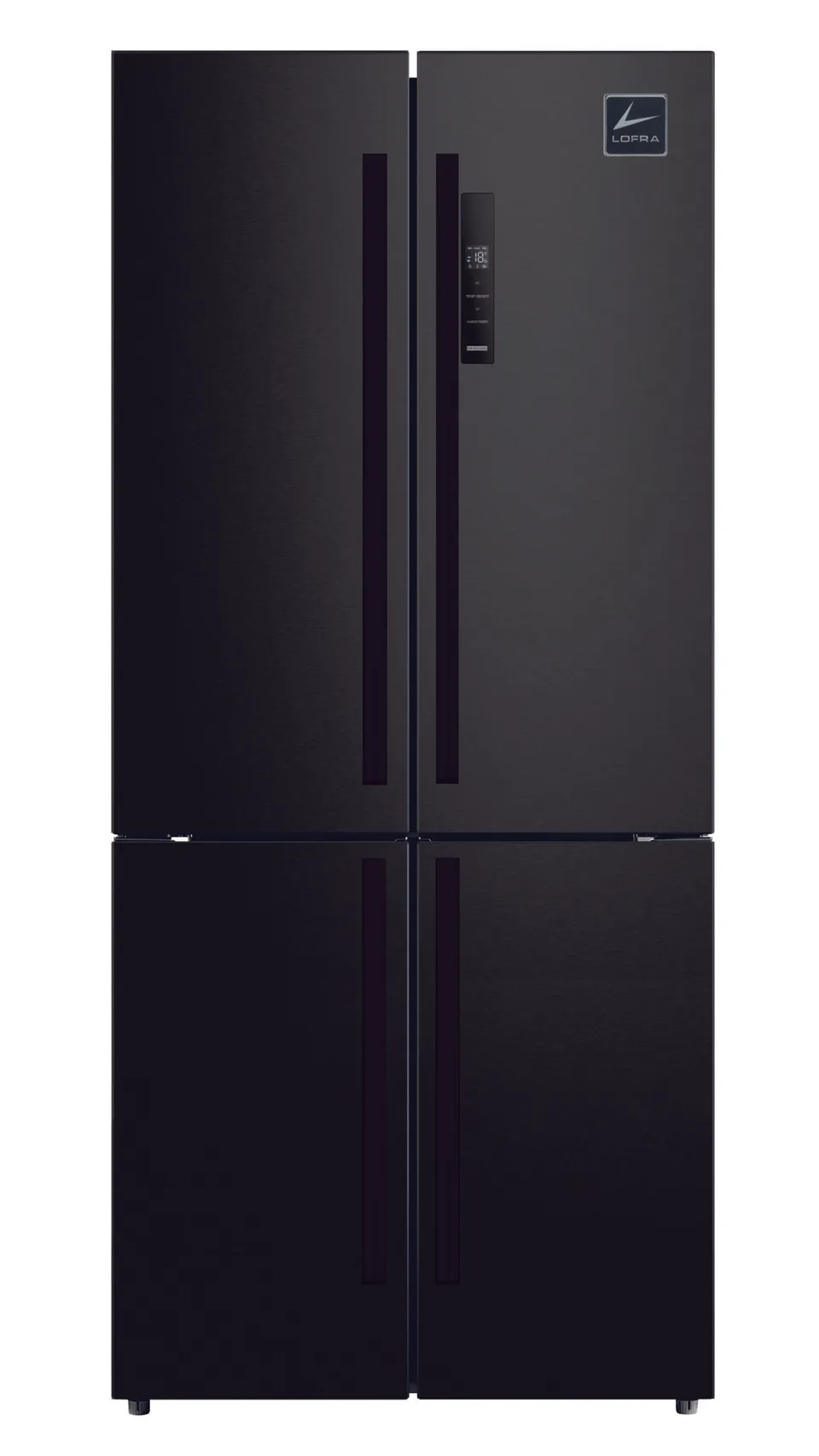 lofra-refrigerators-gf0ds819-0-r-frig-rateur-4-portes-dark-inox-no-frost image 1