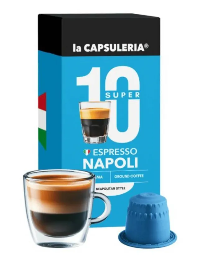 campomatic-cn18-espresso-napoli-capsules-caf-100-pi-ces-intense image 1