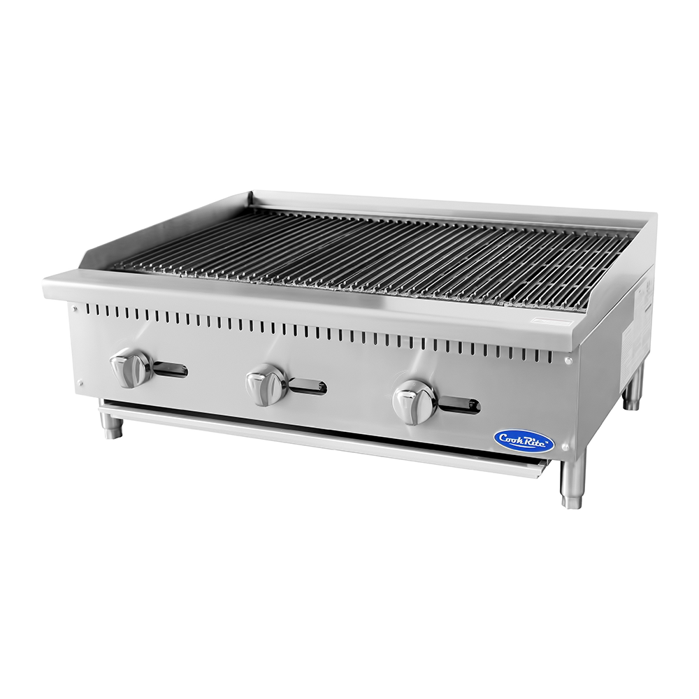 cookrite-atcb-36-grill-gaz-pierres-de-lave-36-fonte image 4