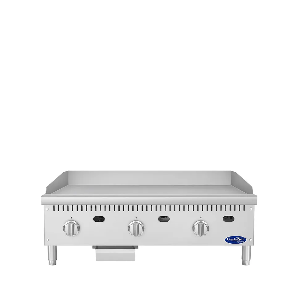 atosa-atg-3624-s-plancha-gaz-acier-poli-3-zones image 1