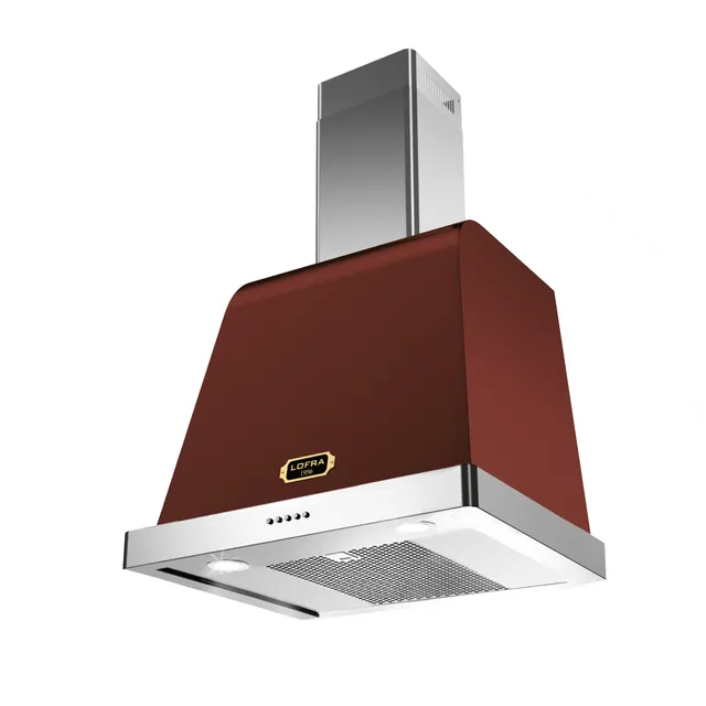 lofra-dolcevita-60-burgundy-hotte-bordeaux-60-cm-laiton image 1