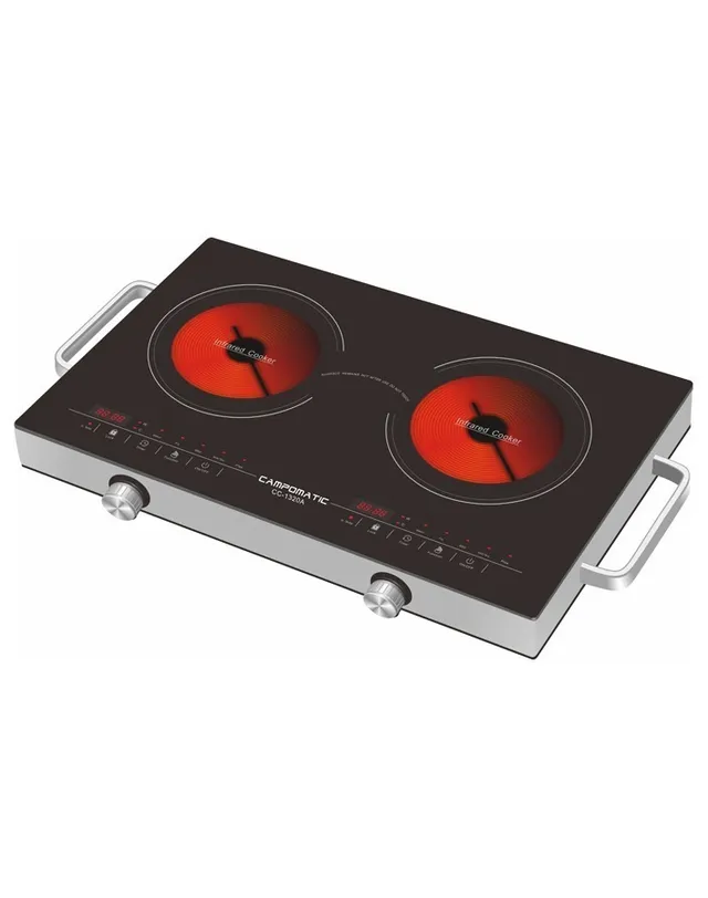 campomatic-vt200xb-plaque-lectrique-2-feux-noir-30-cm image 1