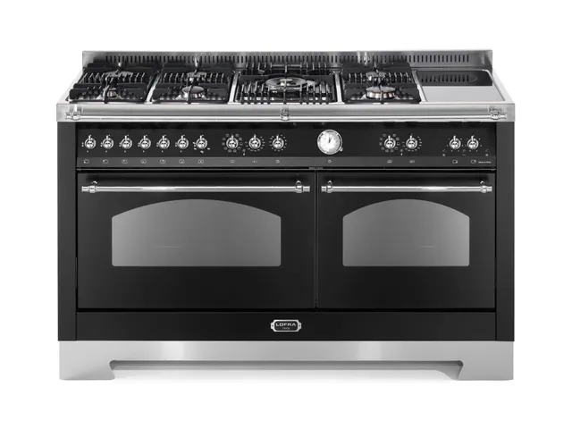 lofra-dolcevita-rnmd156-cuisini-re-150-cm-noir-mat-6-feux image 1