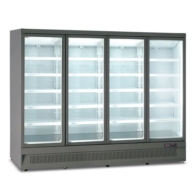 horekus-kmr250-p-g-vitrine-murale-grise-no-frost image 1