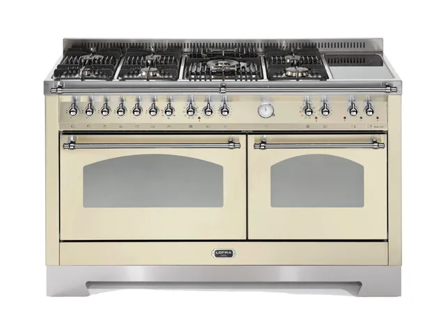 lofra-dolcevita-rbid156mft-cuisini-re-150-cm-ivoire-6-feux image 1