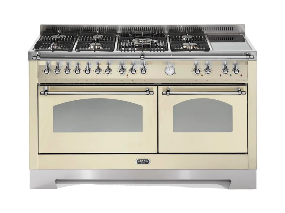 lofra-dolcevita-rbid156mft-cuisini-re-150-cm-ivoire-6-feux image 1