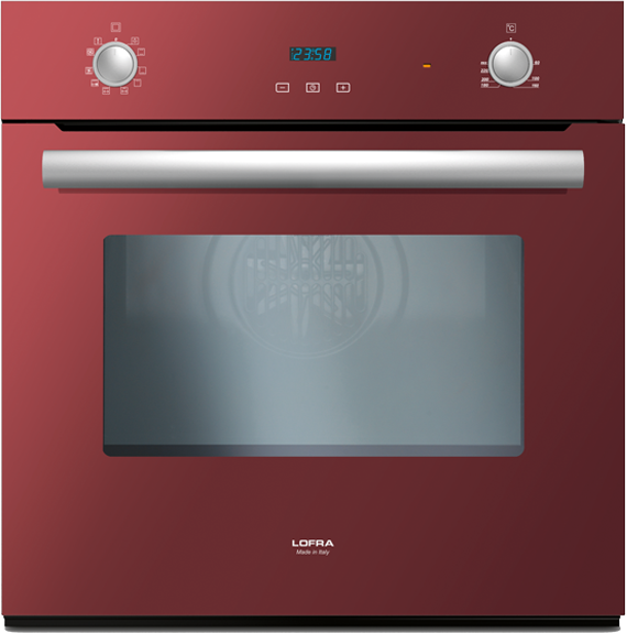 lofra-built-in-fovr69ee-four-encastrable-verre-rouge-70-l image 1