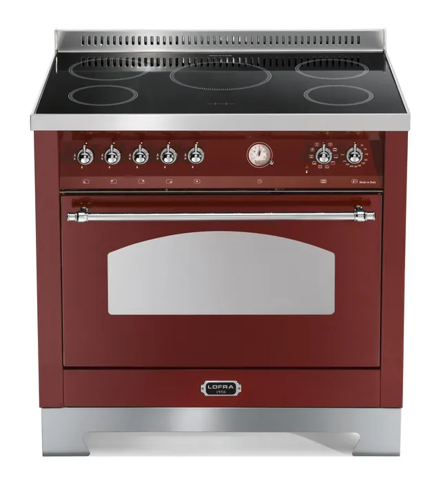 lofra-dolcevita-rrg96mft-5i-cuisini-re-induction-rouge image 1