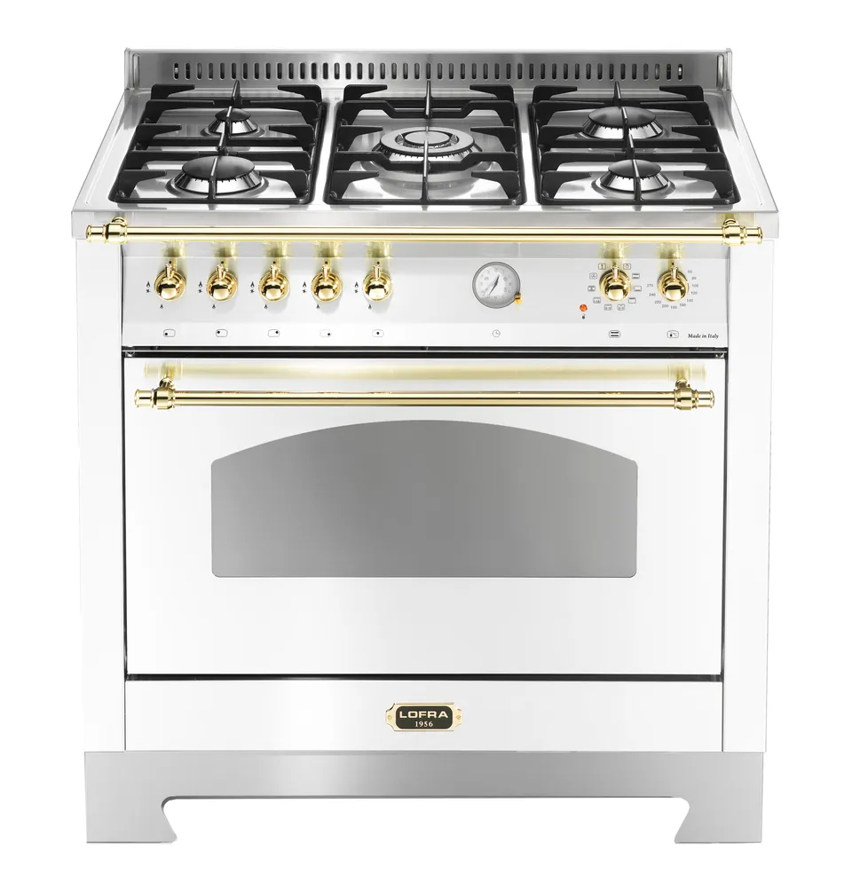 lofra-dolcevita-rbpg96mft-ci-cuisini-re-blanc-perle-90-cm image 1