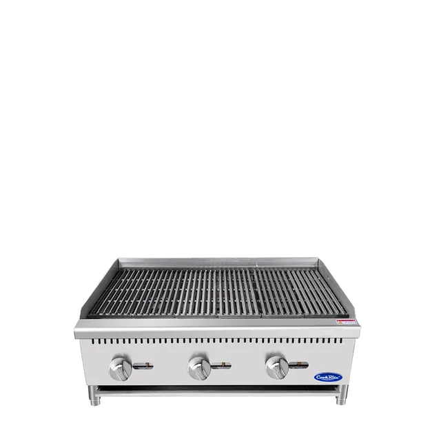 cookrite-atcb-36-grill-gaz-pierres-de-lave-36-fonte image 1