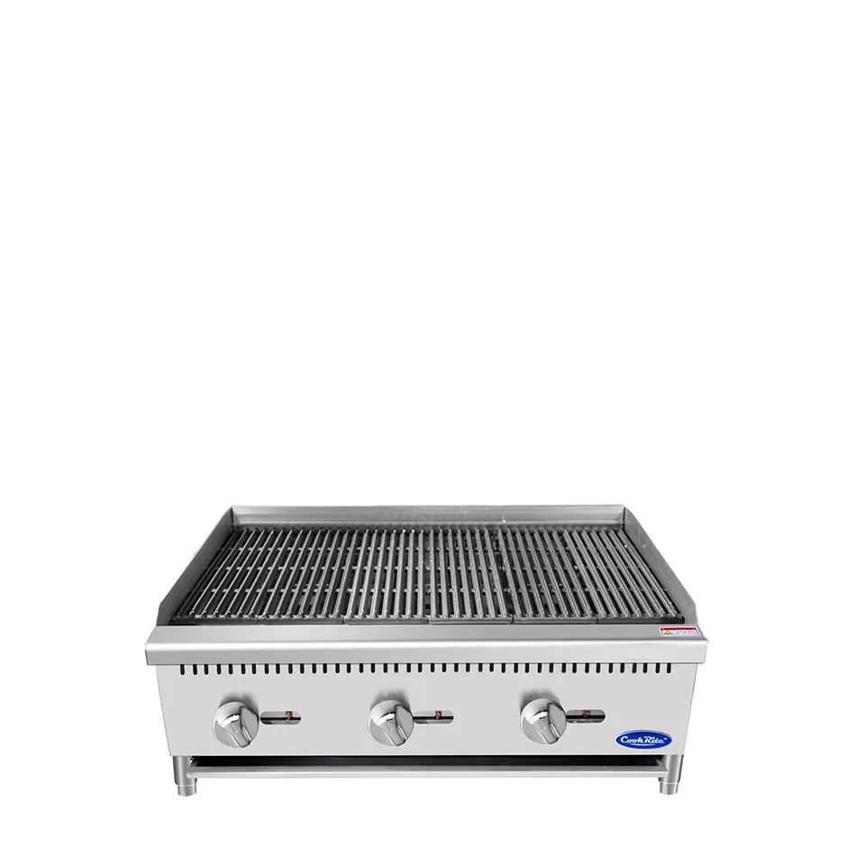 cookrite-atcb-36-grill-gaz-pierres-de-lave-36-fonte image 1