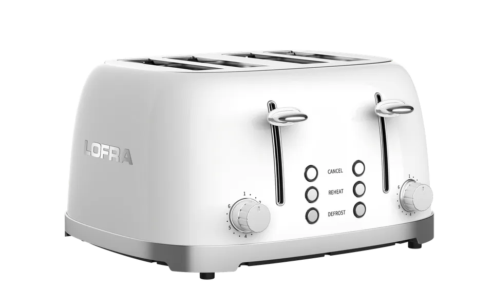lofra-itabp46e-1-grille-pain-4-tranches-blanc-perle image 1