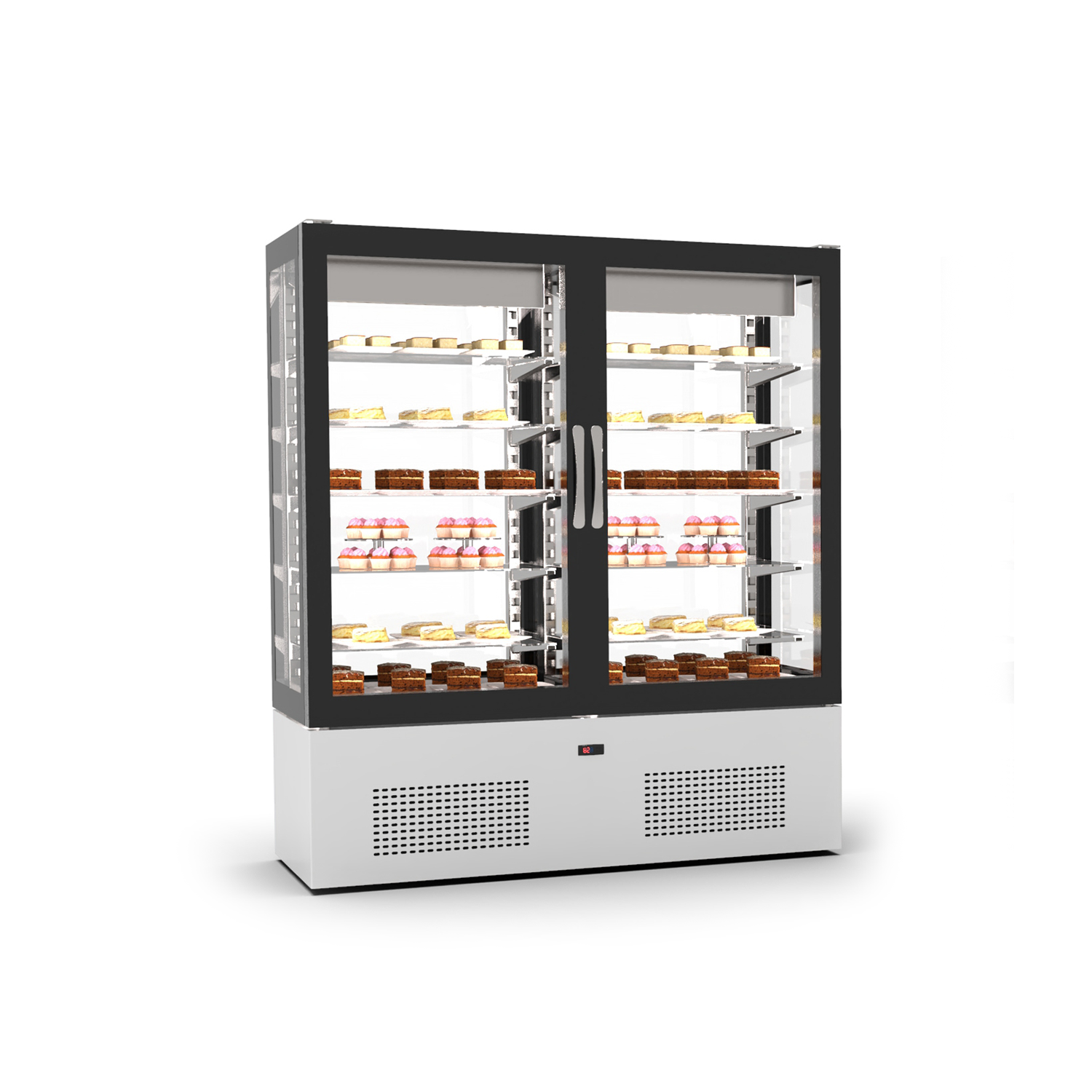 horekus-pasteleria-avv12nf-vitrine-r-frig-r-e-4-faces image 1