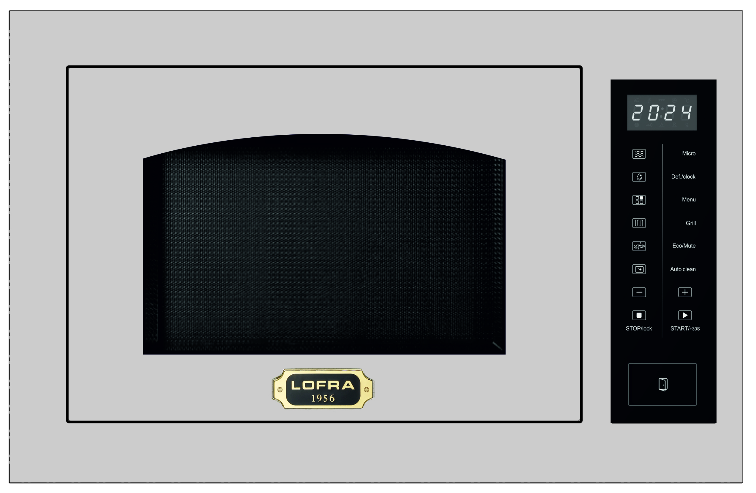 lofra-microonde-fmrs6t25me-o-micro-ondes-25l-inox-laiton image 1