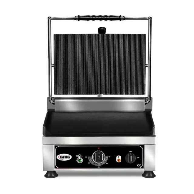 corequip-kg2735-g-plancha-grill-lectrique-rainur-e-lisse-2-5-kw image 1