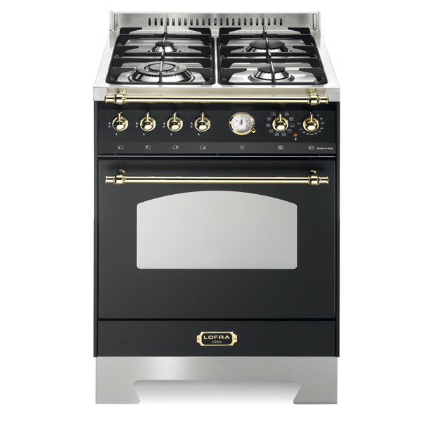 lofra-dolcevita-rnm66mft-cuisini-re-gaz-noire-60-cm image 1