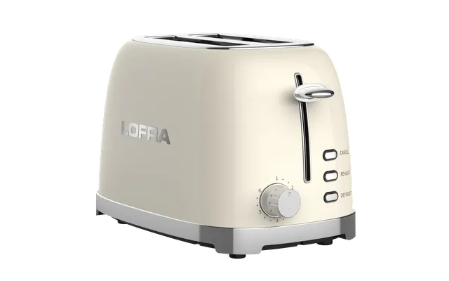 lofra-italbi26e-1-grille-pain-2-tranches-ivoire-6-niveaux image 1