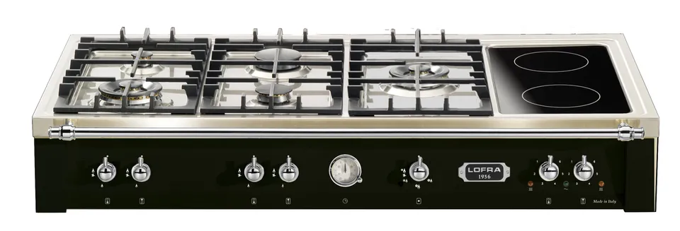 lofra-dolcevita-trnm126-5c-table-cuisson-chrome-mixte-gaz image 1