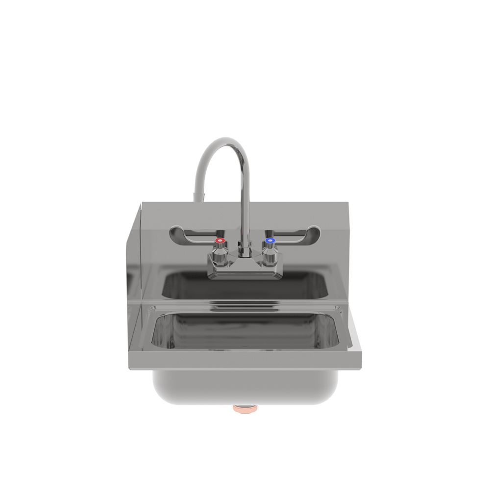 atosa-mixrite-sh17sl-lave-mains-inox-17-pouces-mural image 1