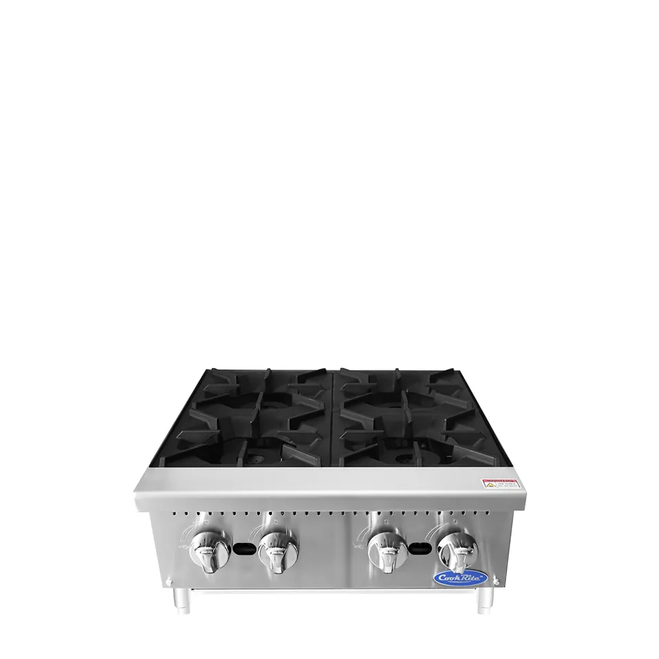 atosa-cookrite-achp-4-r-chaud-gaz-4-feux-inox-24-pouces image 1