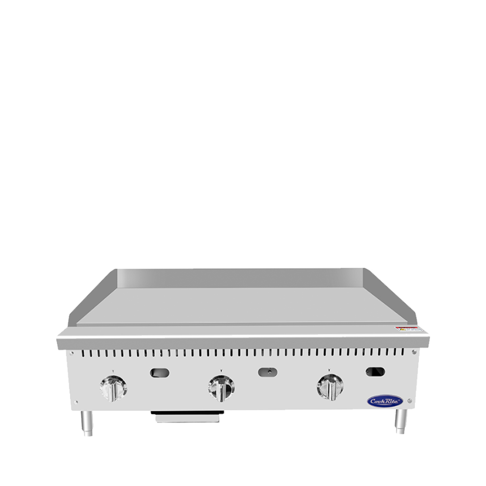 cookrite-attg-36-plancha-gaz-36-pouces-plaque-1-pouce image 1