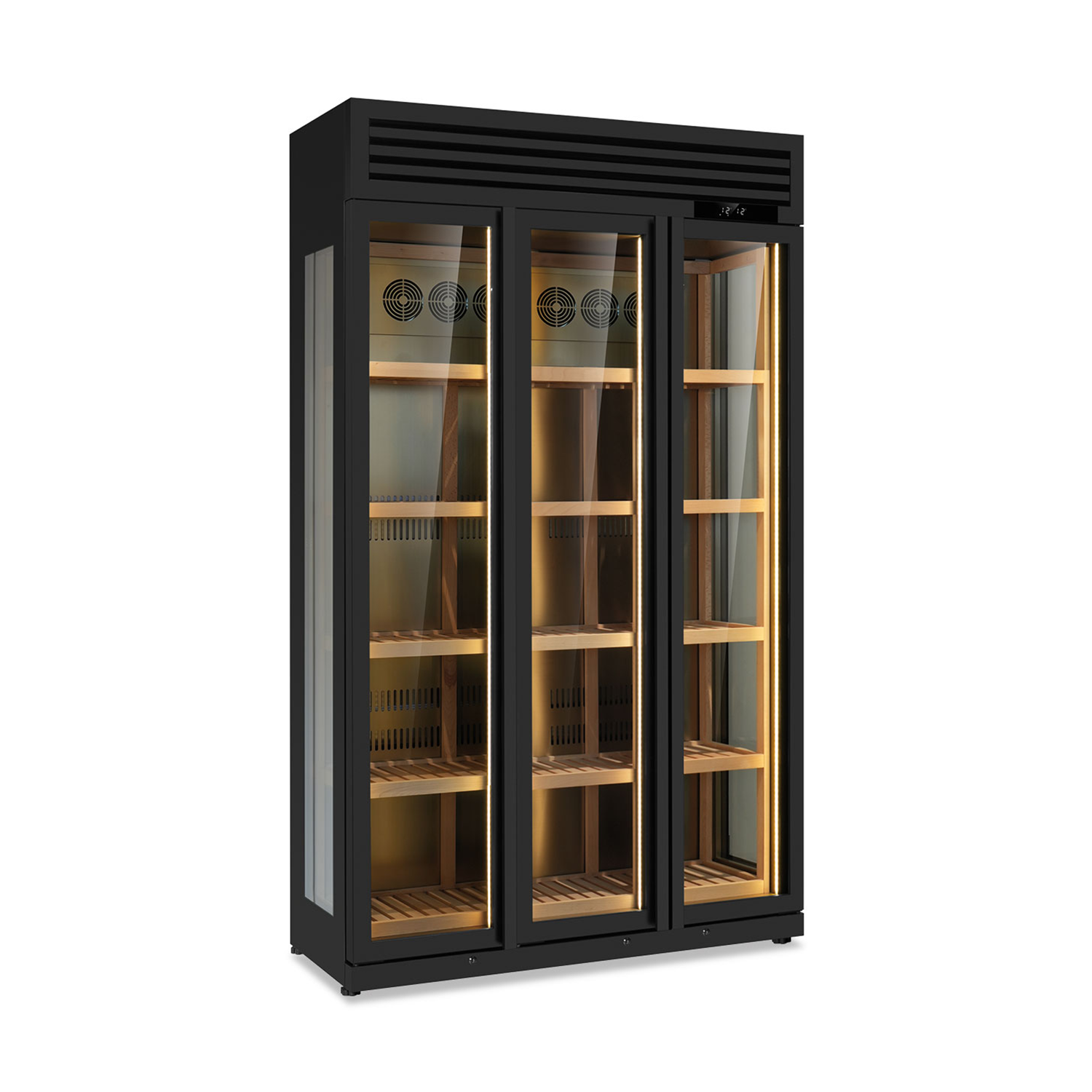 horekus-klux1350-armoire-vin-1-porte-bois-pro image 1