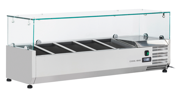 cool-head-inox-vrx-12-33-vitrine-ingr-dients-gn1-4-inox image 1