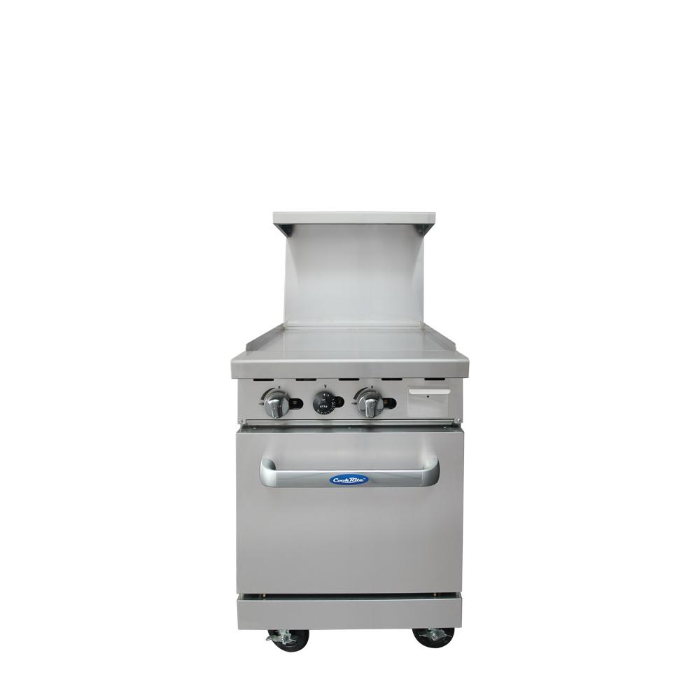 cookrite-agr-24g-piano-gaz-plancha-60-cm-four-inox image 1
