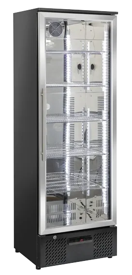 cool-head-drinks-dc-368-vitrine-boissons-noire-300-l-ventil-e image 1