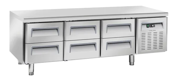 cool-head-europe-inox-u-gn-3160-table-6-tiroirs-gn1-1 image 1