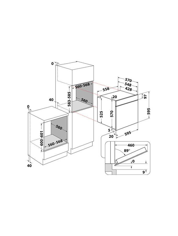 campomatic-ovens-omk58cu1sx-four-encastrable-inox image 2