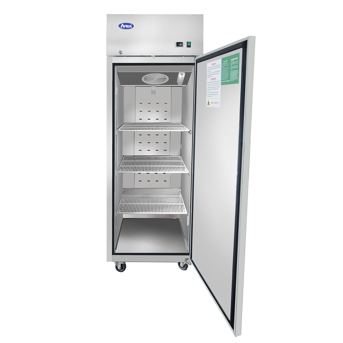 atosa-mbf8004gr-armoire-r-frig-r-e-1-porte-inox image 2