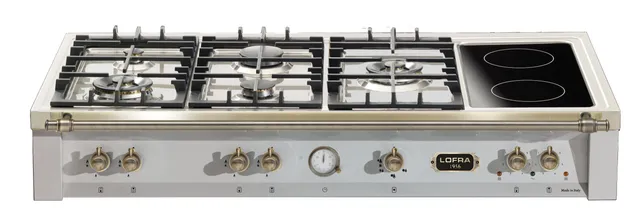 lofra-trs126-5c-dolcevita-table-cuisson-120-cm-bronze image 1