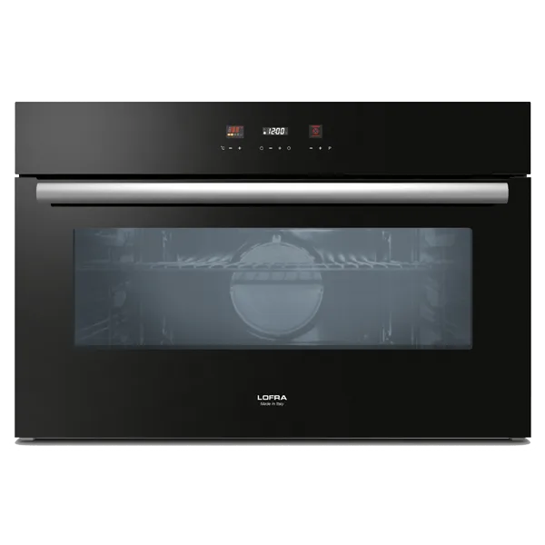 lofra-fqvn9tee-four-encastrable-90-cm-verre-noir image 1