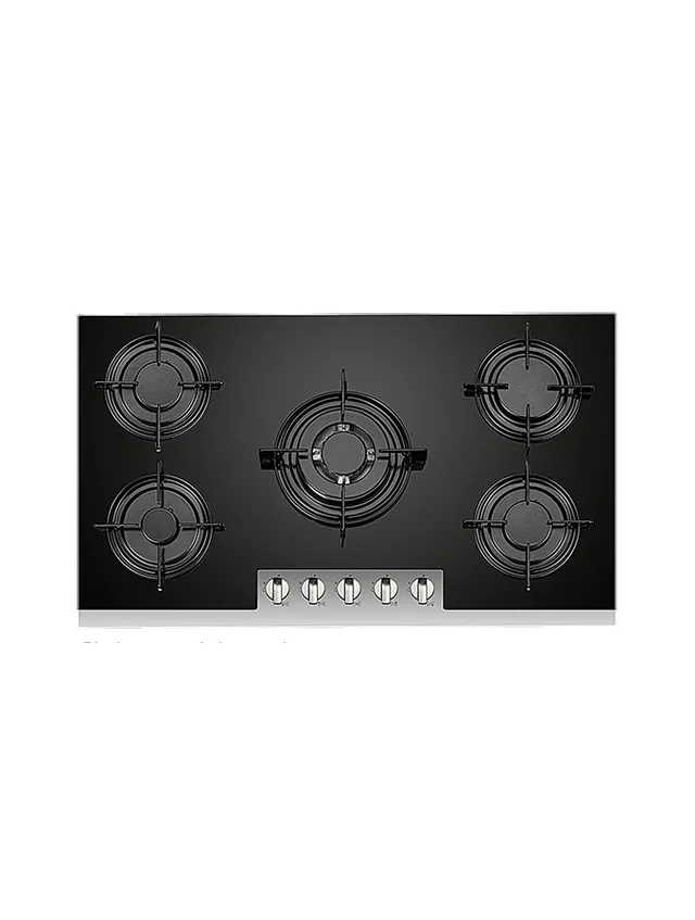campomatic-hobs-cm95bgcis-plaque-de-cuisson-gaz-5-feux-noir image 1