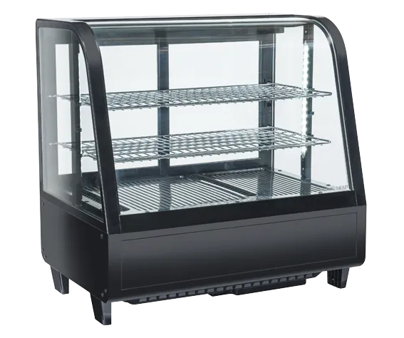 cool-head-display-rc-100b-vitrine-de-comptoir-120-l-noire image 1
