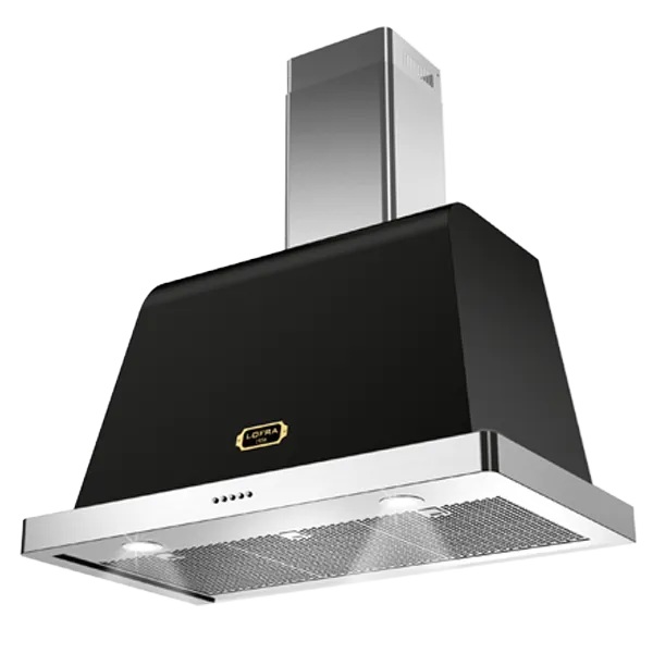 lofra-dolcevita-120-hotte-noir-mat-laiton-120-cm image 1