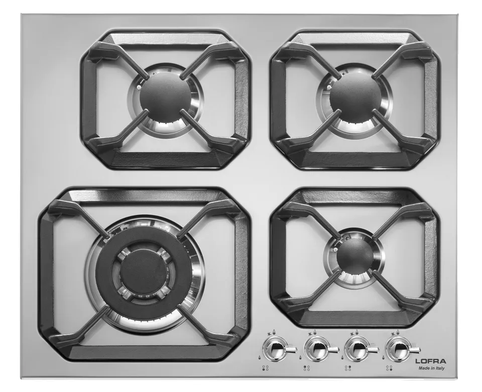 lofra-dolcevita-hrs6g0-plaque-gaz-60-cm-inox-chrome image 1
