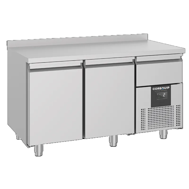 corequip-mrgnf14002-table-r-frig-r-e-2-portes-tiroir image 1